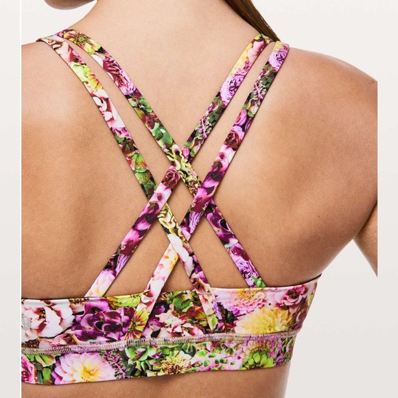 lululemon athletica Other - Lululemon Energy Bra Nulux in Inflorescent Multi 8